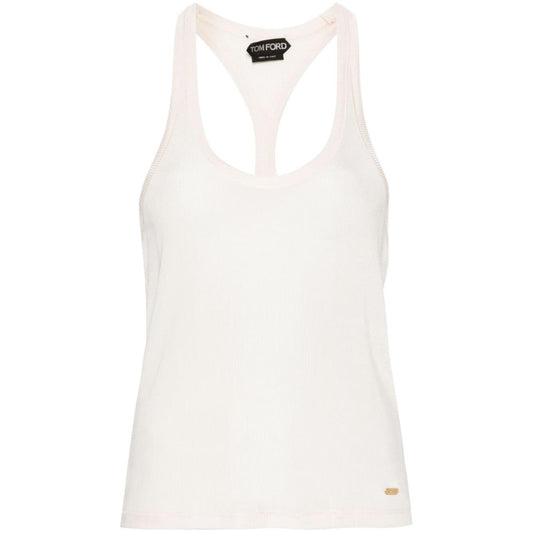 Tom Ford Top Beige Topwear Tom Ford White Smoke