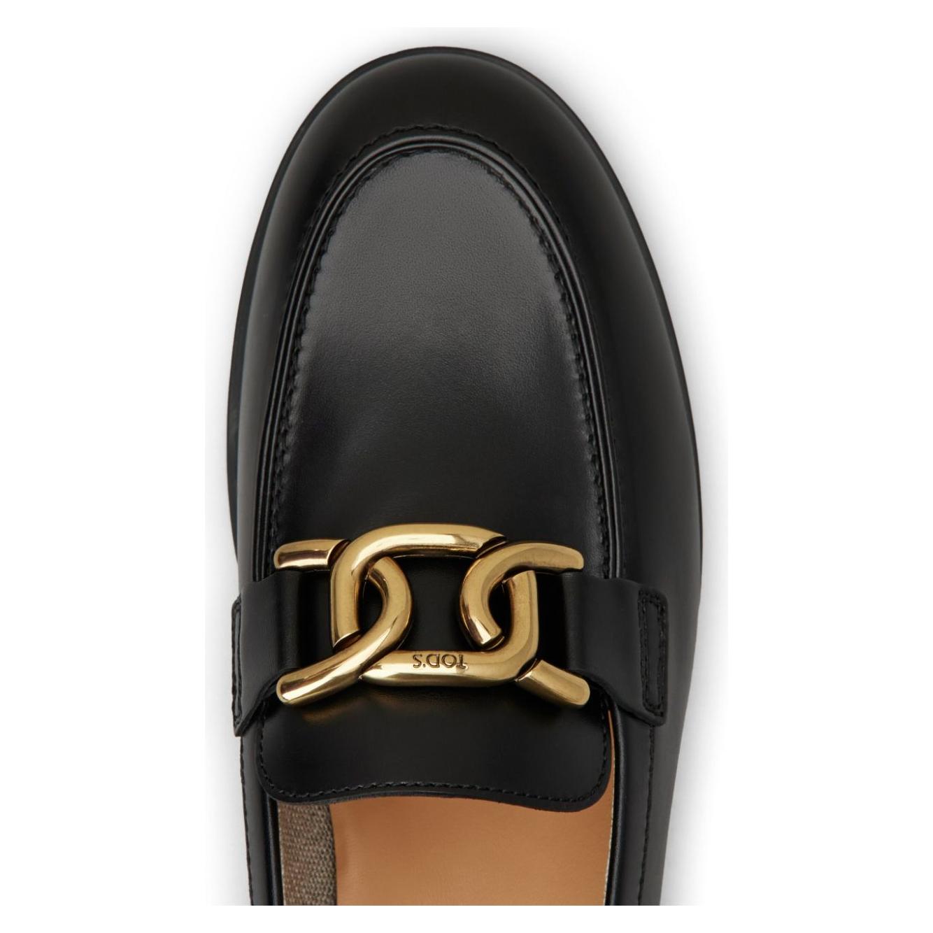 Tod's Flat shoes Black Moccasins Tod'S