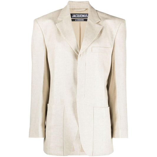 JACQUEMUS Jackets Beige Jackets JACQUEMUS Antique White