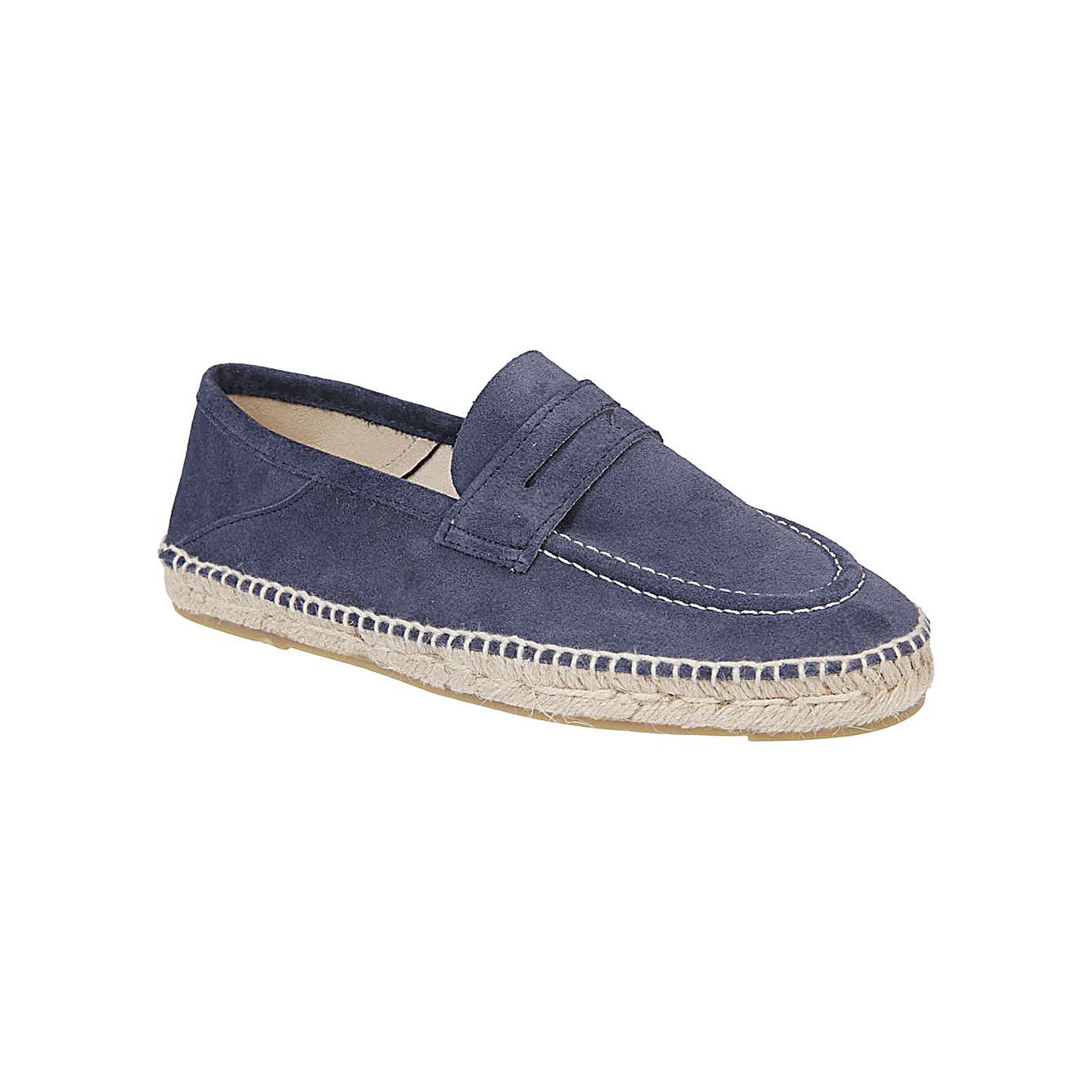 MANEBI Flat shoes Blue Moccasins Manebi Dim Gray