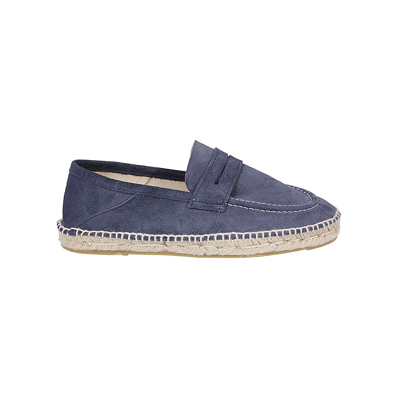 MANEBI Flat shoes Blue Moccasins Manebi Dim Gray