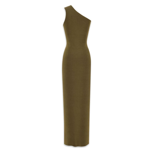 Saint Laurent  Dresses Green Dresses Saint Laurent Dark Olive Green