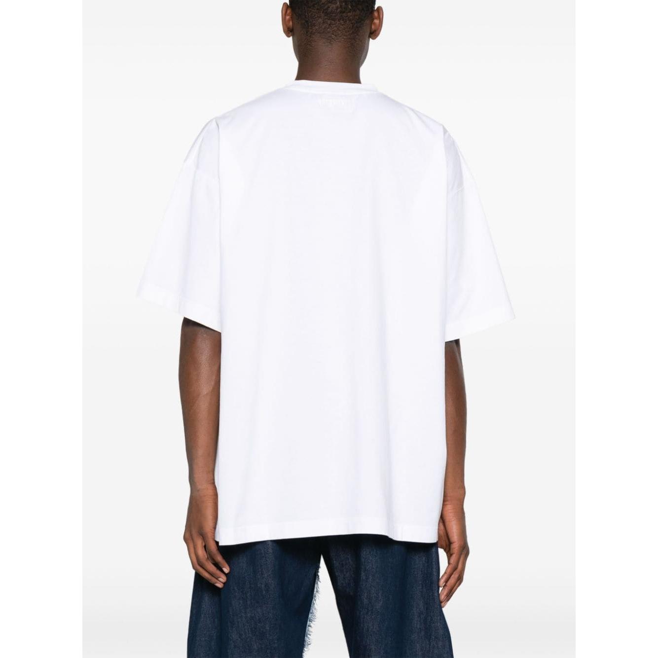 Vetements T-shirts and Polos White Topwear Vetements