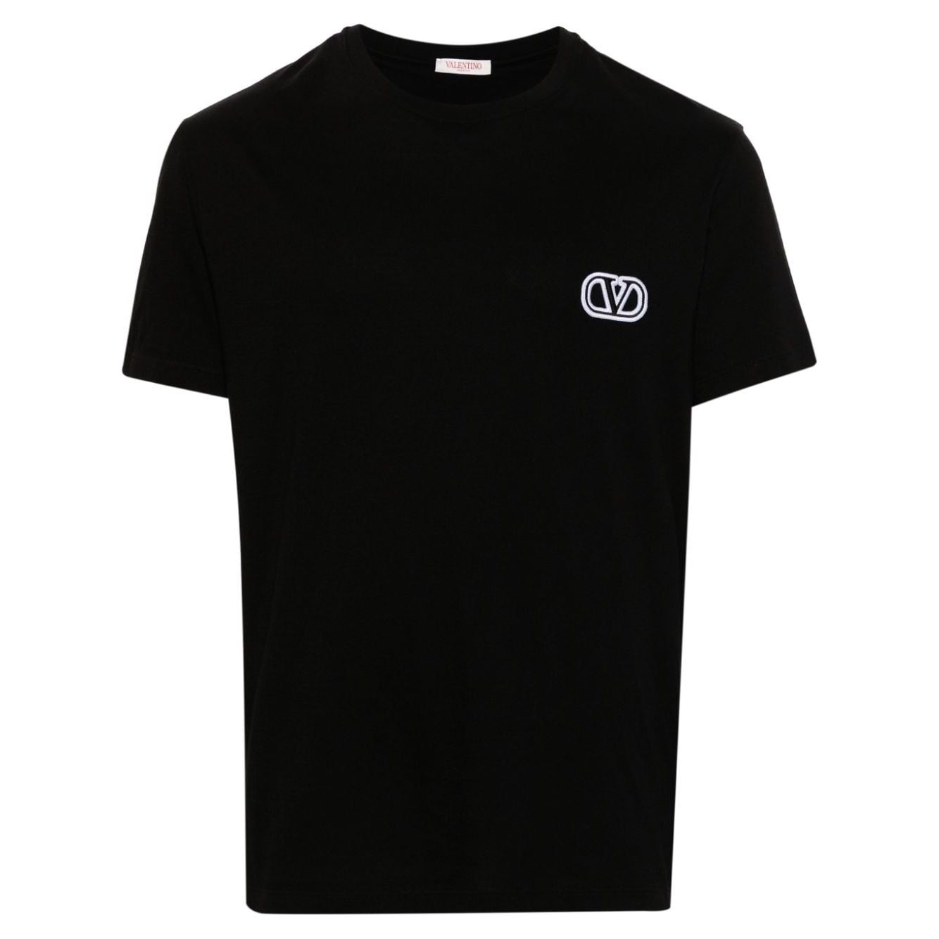 Valentino T-shirts and Polos Black Topwear Valentino