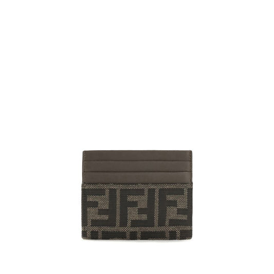 Fendi Brown Polyester Wallet