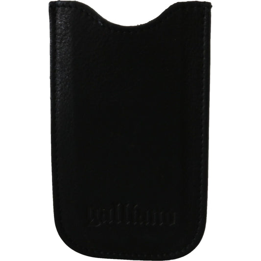 Elegant Black Genuine Leather Men's Wallet