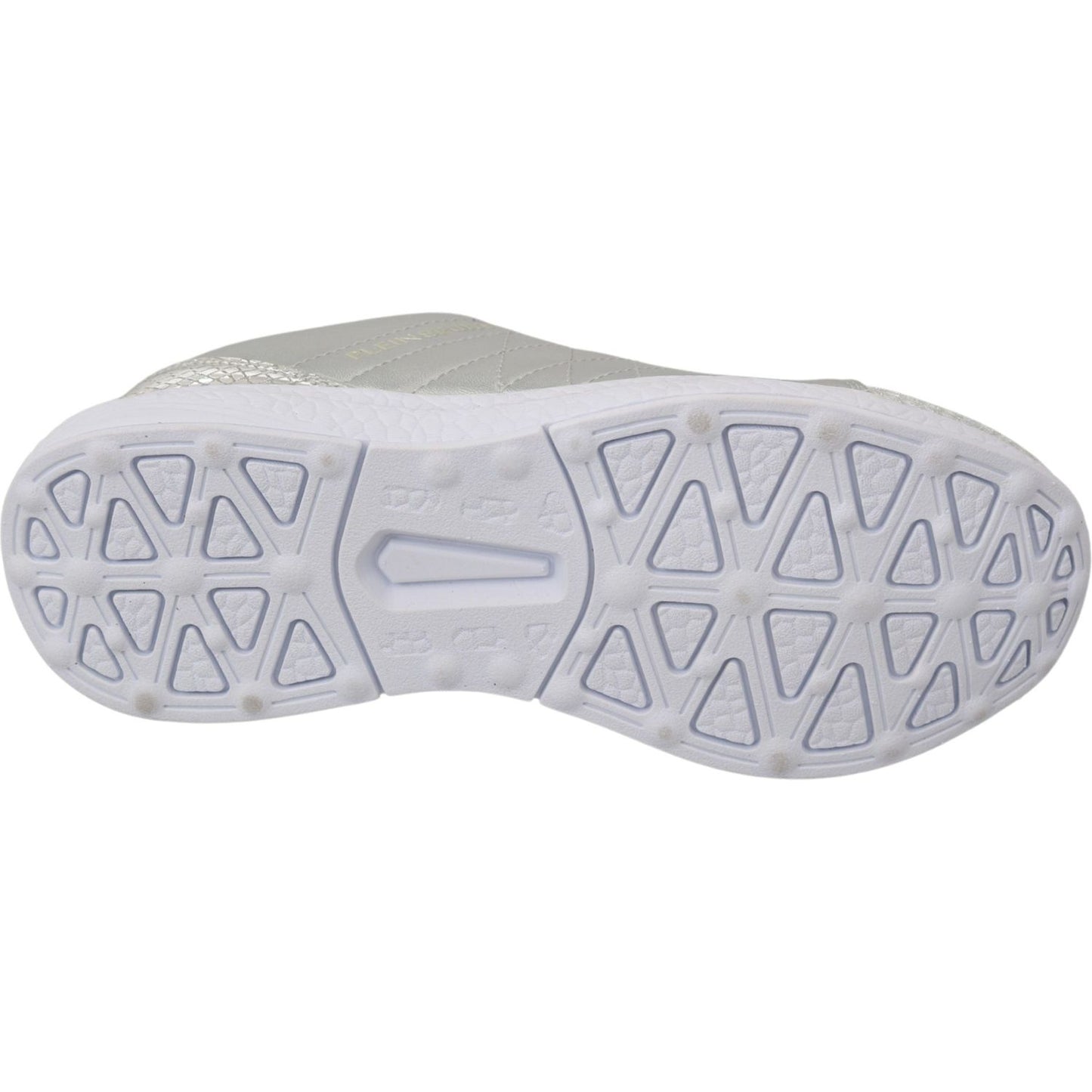 Philipp Plein Gisella Silver Polyester Sneakers Shoes 1728,67345645728,Athletic - Sneakers - Shoes,EU36/US5.5,EU37/US6.5,EU39/US8.5,Material: Polyester,New with tags,Philipp Plein,Shoes,Silver,Sneakers - Shoes,Sneakers - Women - Shoes,Sport Shoes (athleti