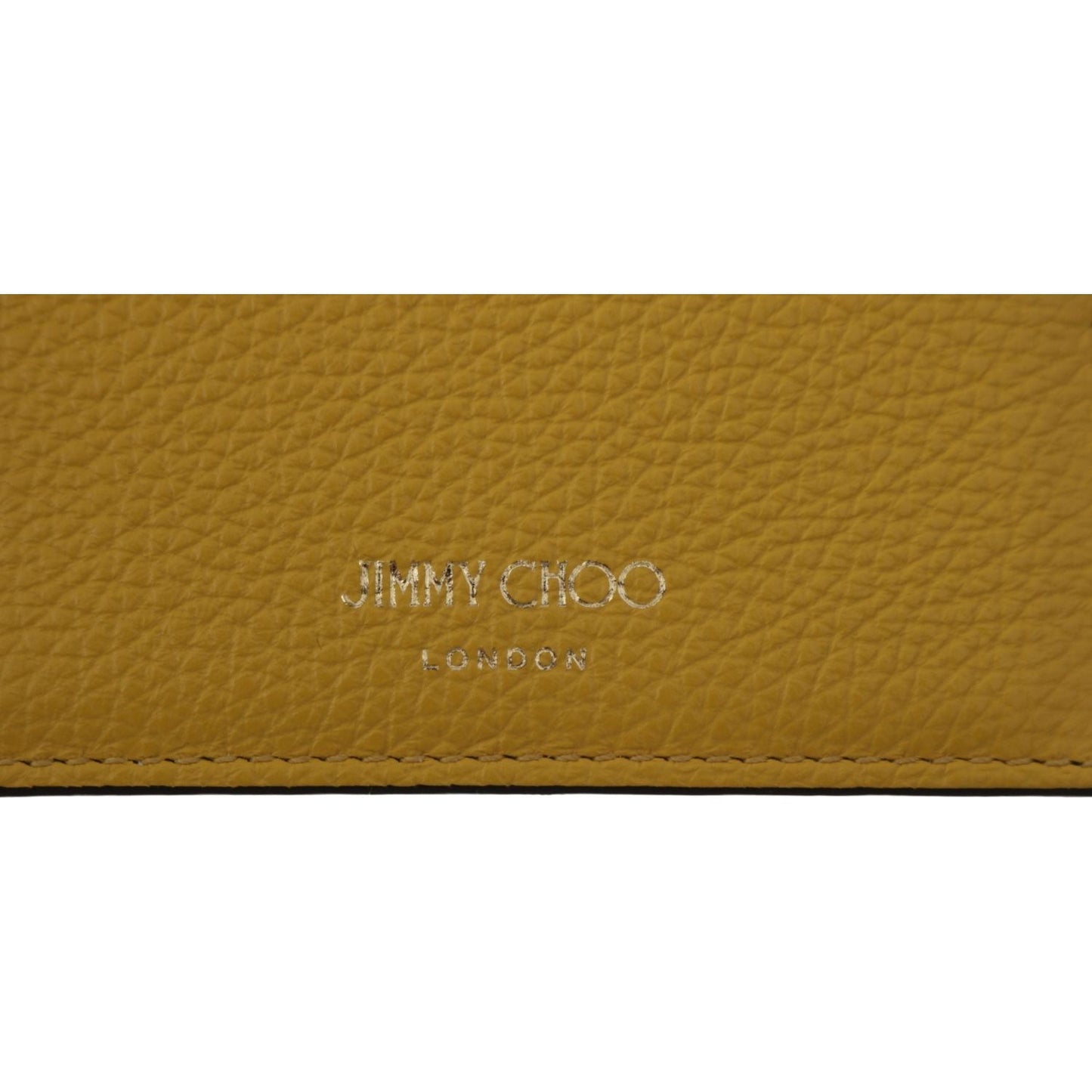 Jimmy Choo Sunshine Yellow Leather Card Holder Jimmy Choo