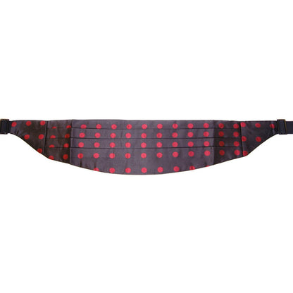 Dolce & Gabbana Black Waist Smoking Tuxedo Cummerbund Belt
