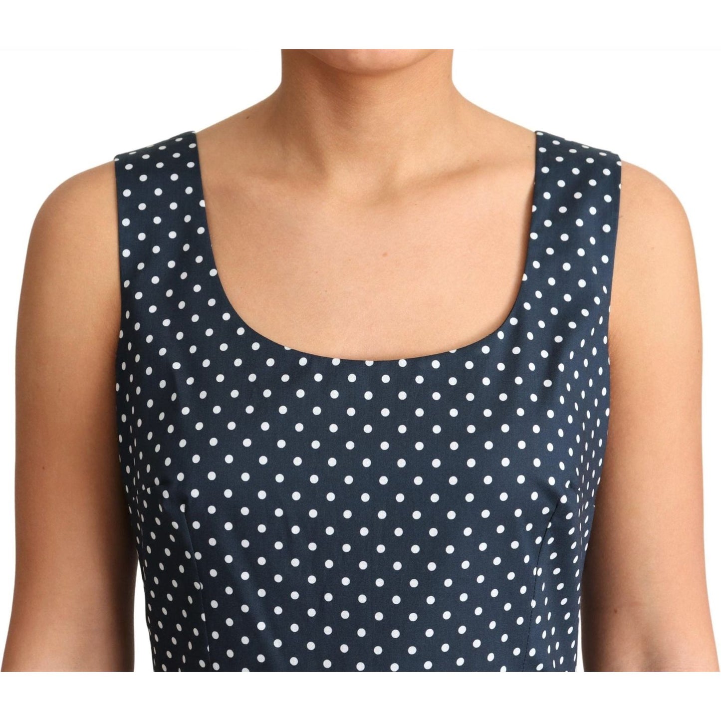 Dolce & Gabbana Polka Dot Sleeveless A-Line Dress Dolce & Gabbana