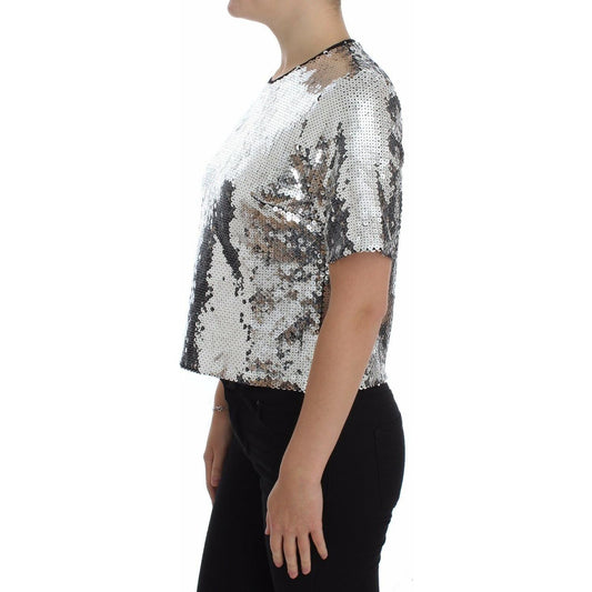 Dolce & Gabbana Sequined Elegance Blouse Dolce & Gabbana