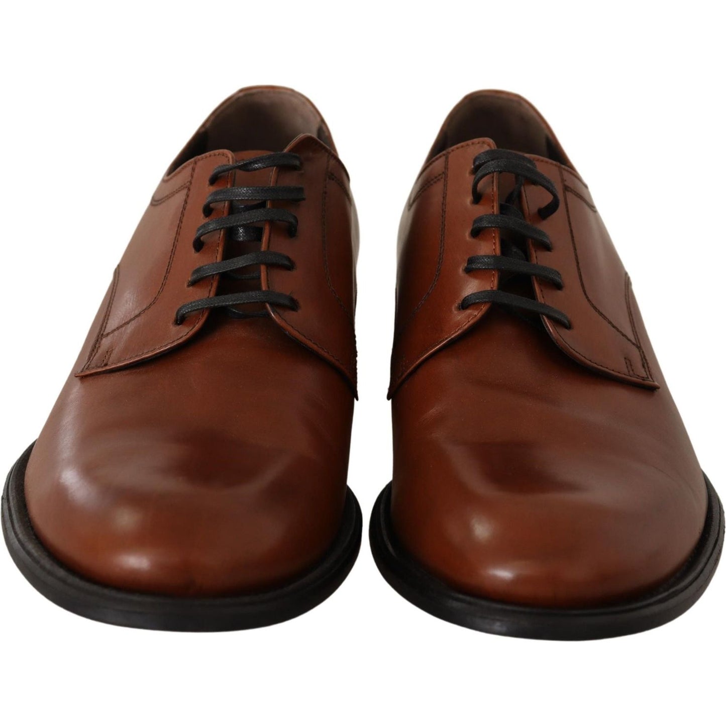 Dolce & Gabbana Elegant Brown Derby Formal Shoes Dolce & Gabbana