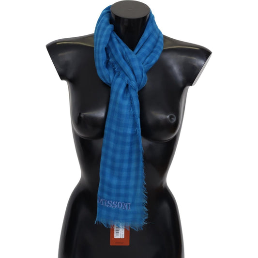 Missoni Chic Checkered Cashmere Scarf Missoni