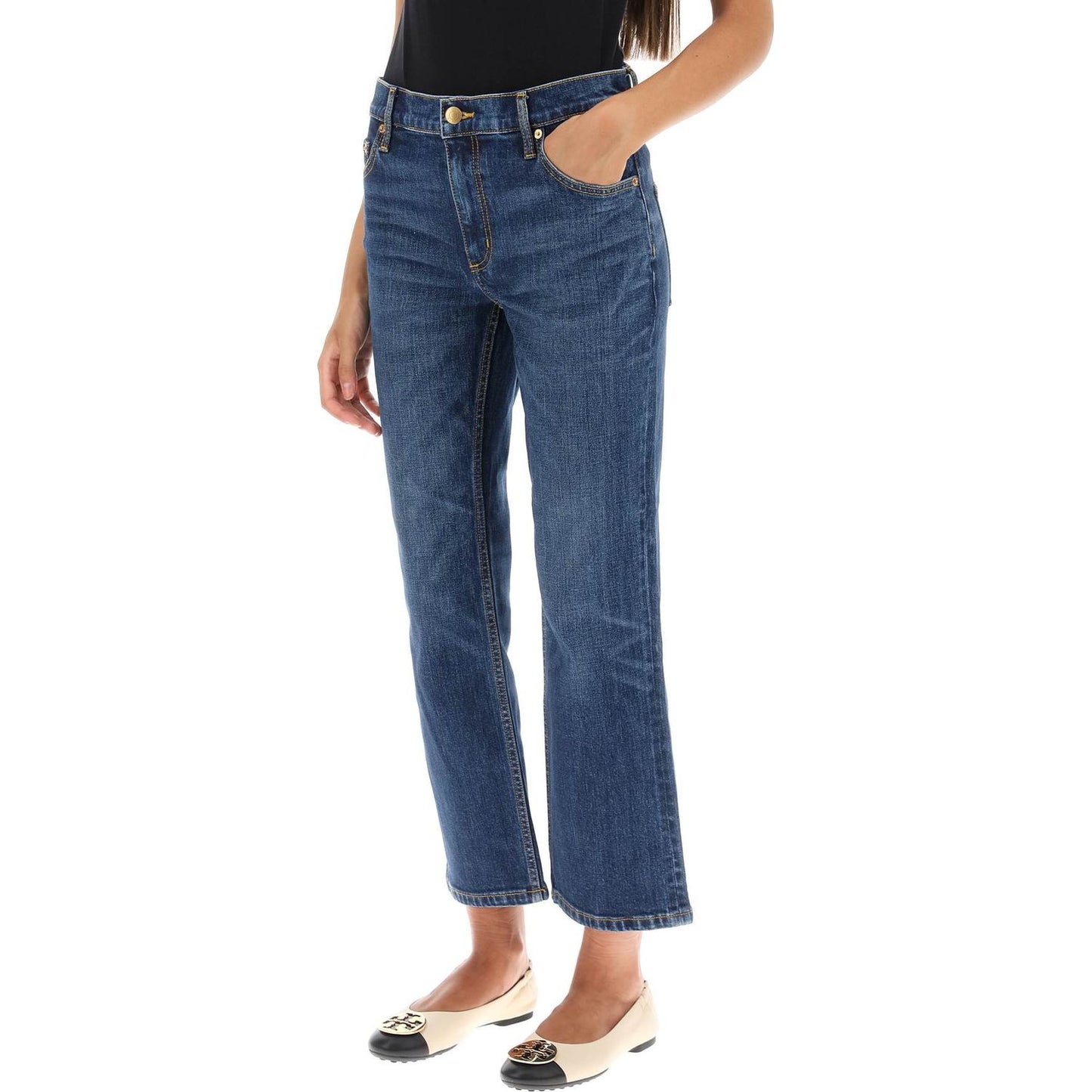 Tory Burch cropped flared jeans Jeans Tory Burch