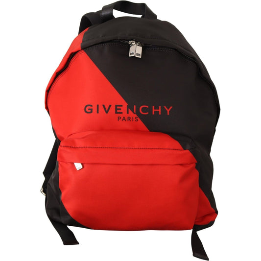 Givenchy Sleek Urban Backpack in Black and Red Givenchy