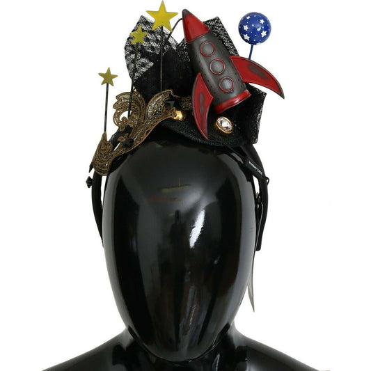 Dolce & Gabbana Rocket Crystal Stars Tiara Diadem Headband