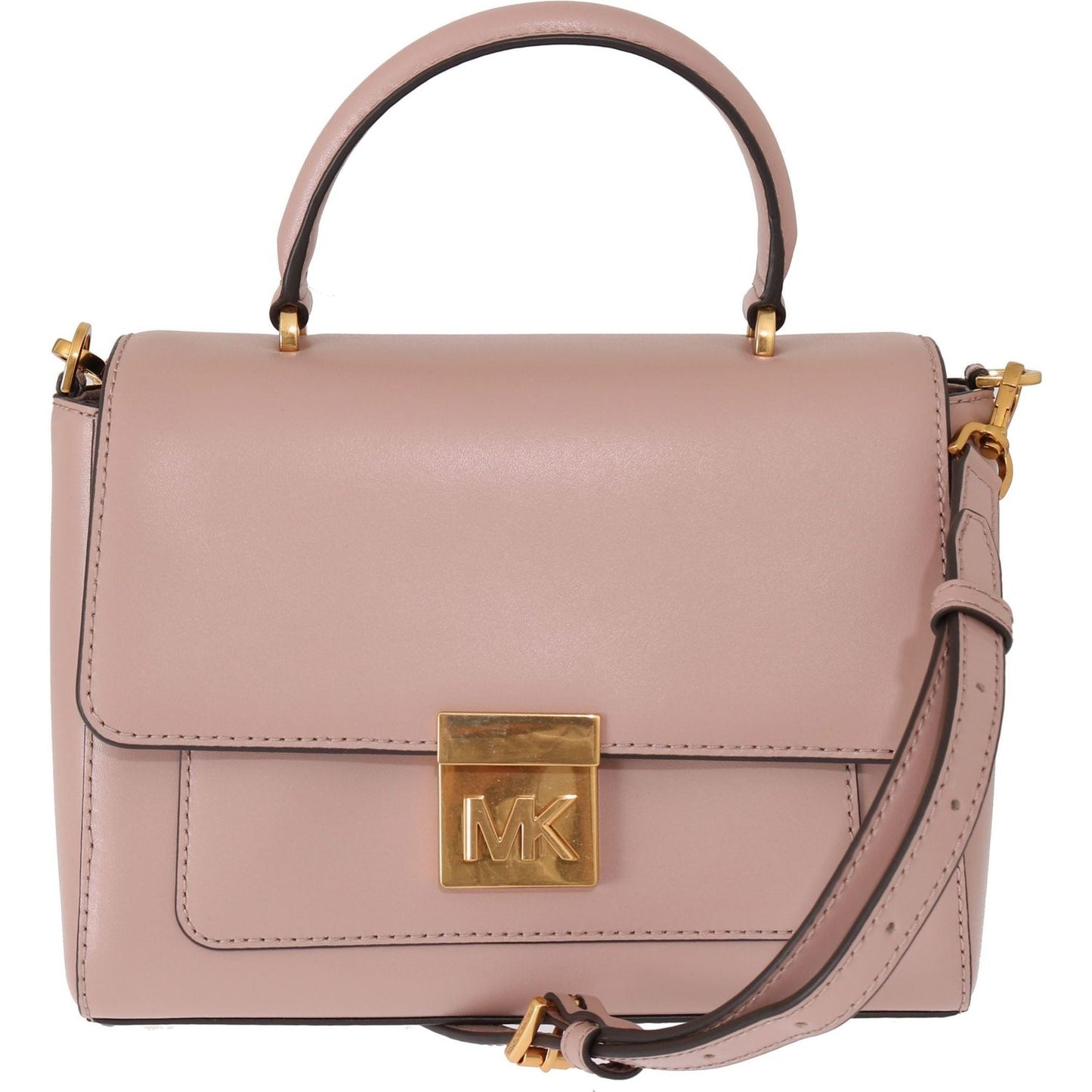 Michael Kors Elegant Pink Leather Mindy Shoulder Bag WOMAN HANDBAG Michael Kors