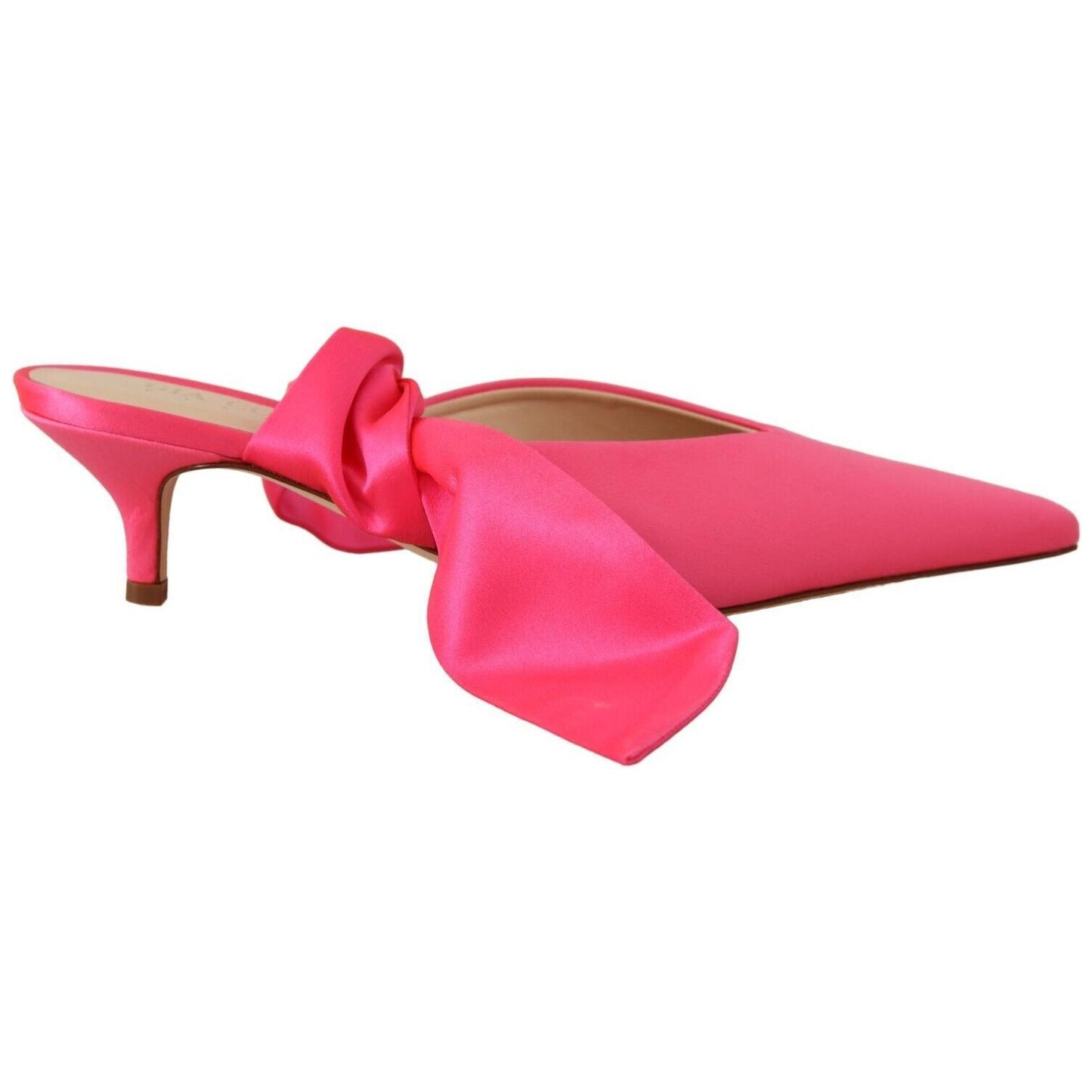 GIA COUTURE Chic Pink Kitten Heels for Elegant Evenings GIA COUTURE