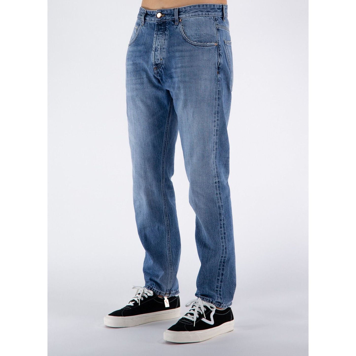 Don The Fuller Blue Cotton Men Jeans Jeans & Pants Don The Fuller