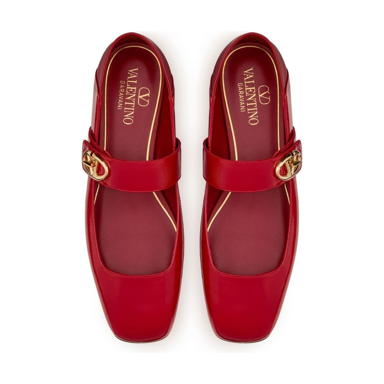 Valentino Garavani Flat shoes Red Flat Shoes Valentino Garavani