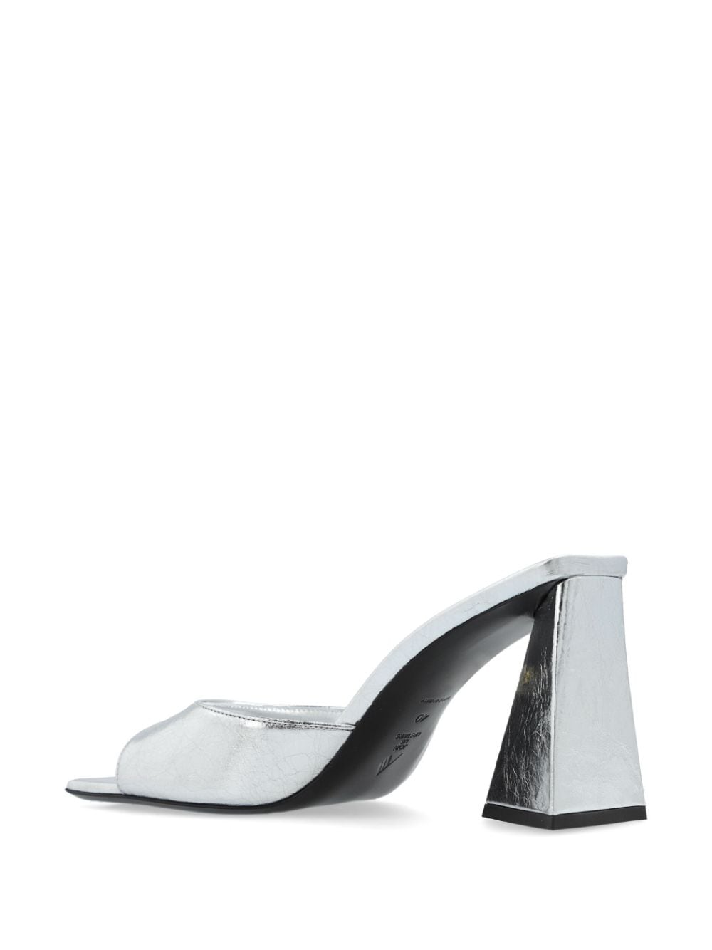 The Attico Sandals Silver Sandals The Attico