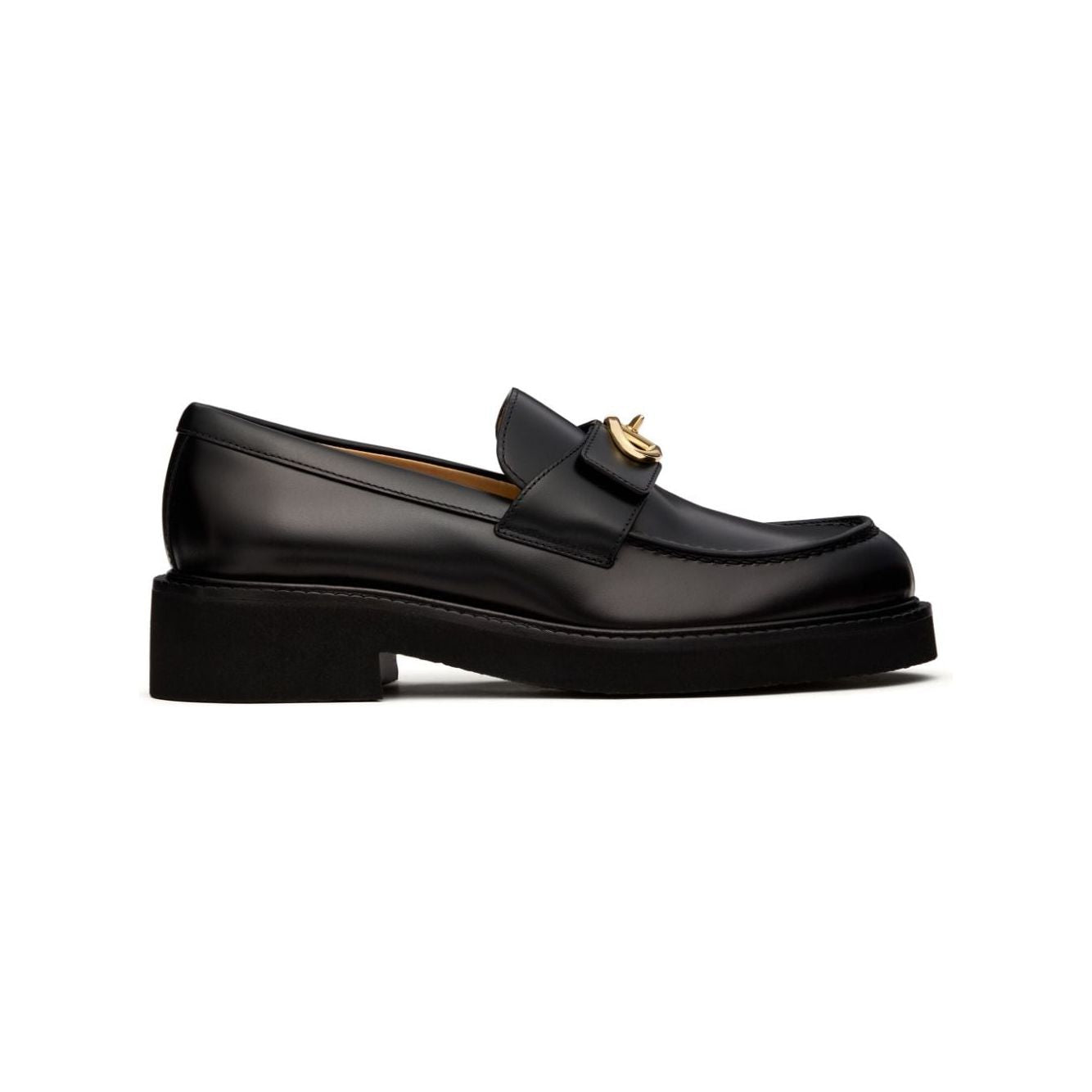 Valentino Garavani Flat shoes Black Moccasins Valentino Garavani