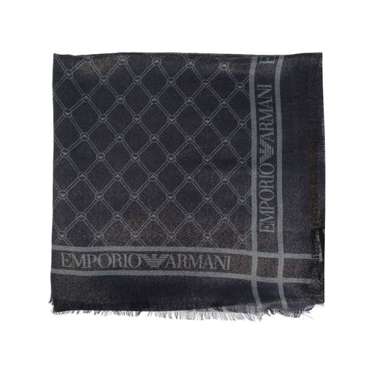 Emporio Armani Scarfs Grey Scarves Hats & Gloves Emporio Armani