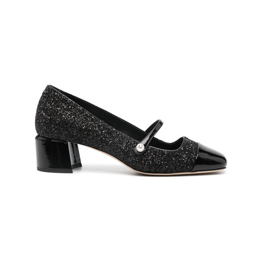 Jimmy Choo With Heel Black High Heel Jimmy Choo Dark Slate Gray