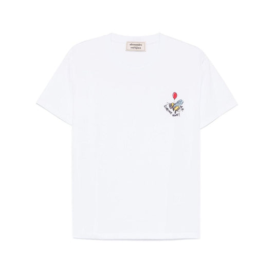 ALESSANDRO ENRIQUEZ T-shirts and Polos White Topwear Alessandro Enriquez