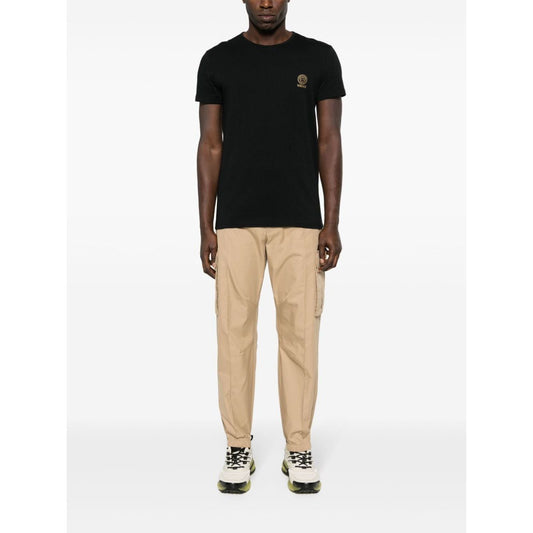 Versace Medusa T-shirt in Black Topwear Versace White Smoke