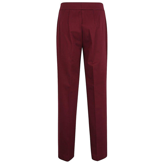 Via Masini 80 Trousers Magenta Trousers Via Masini 80