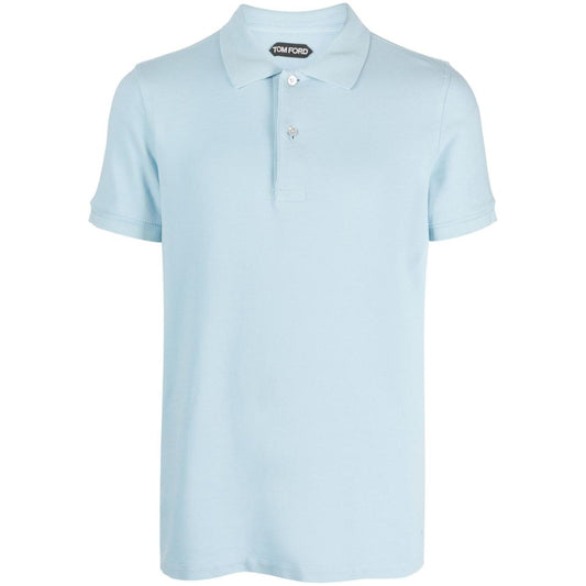 Tom Ford T-shirts and Polos Clear Blue Topwear Tom Ford Light Gray