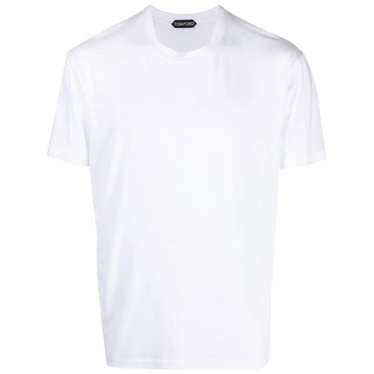 Tom Ford T-shirts and Polos White Topwear Tom Ford White Smoke