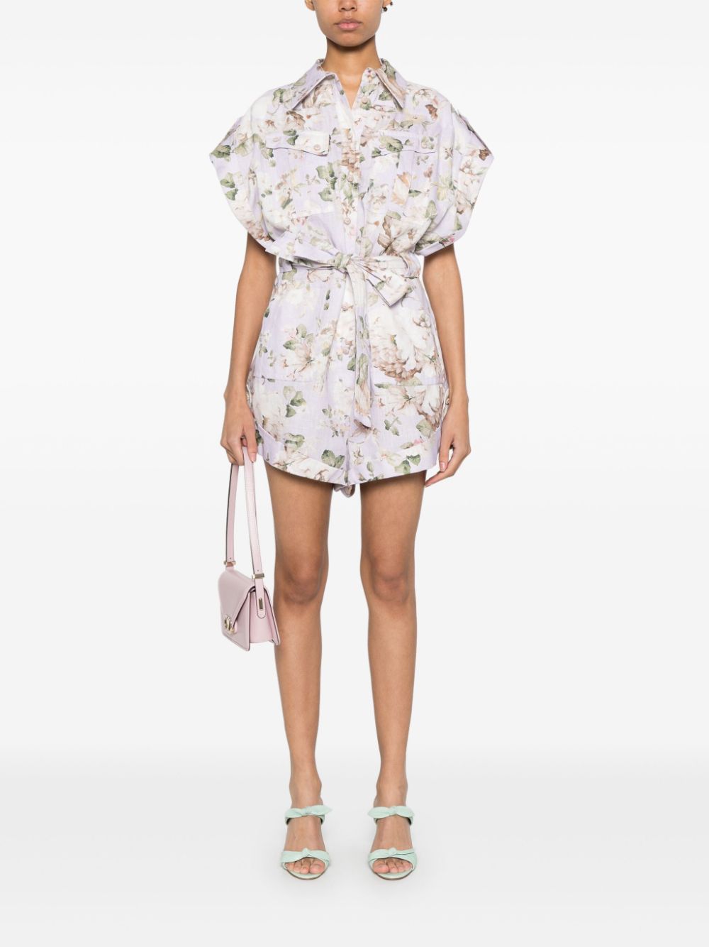 Zimmermann Dresses Lilac Jumpsuits Zimmermann