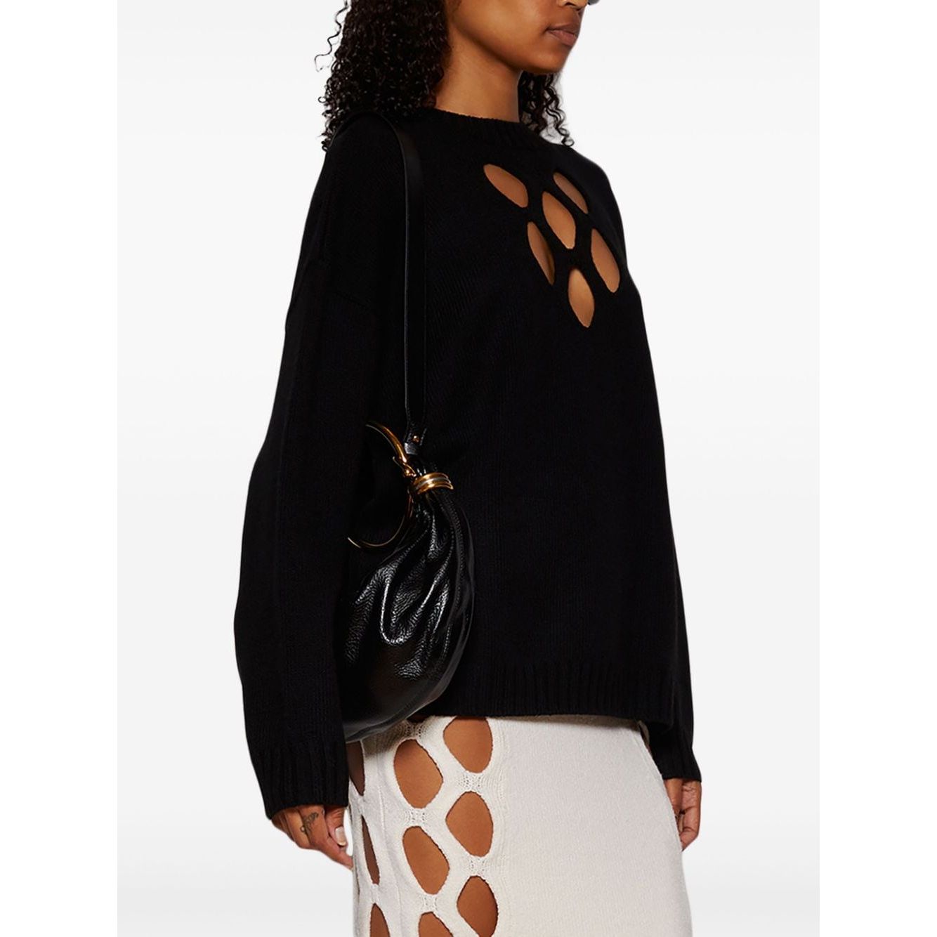 Chloè Chloé Small Bracelet Hobo Bag Handbag Chloè White Smoke