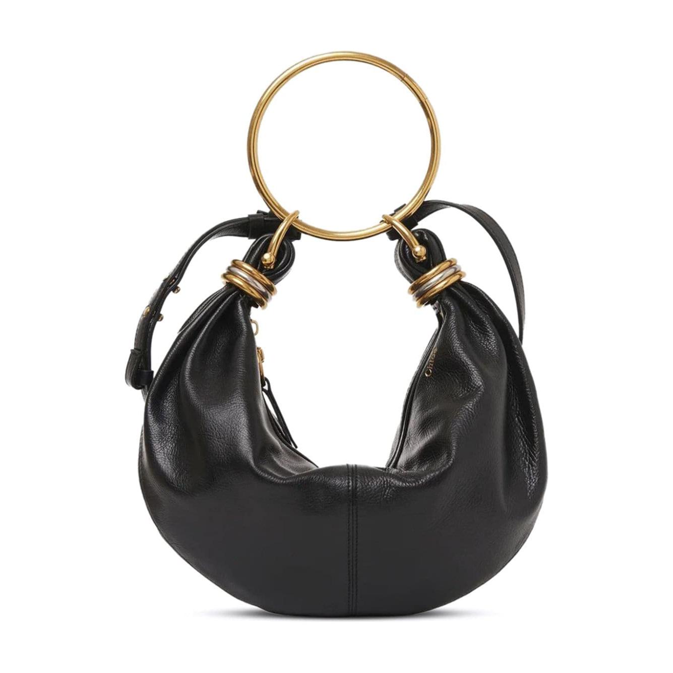 Chloè Chloé Small Bracelet Hobo Bag Handbag Chloè Dark Slate Gray