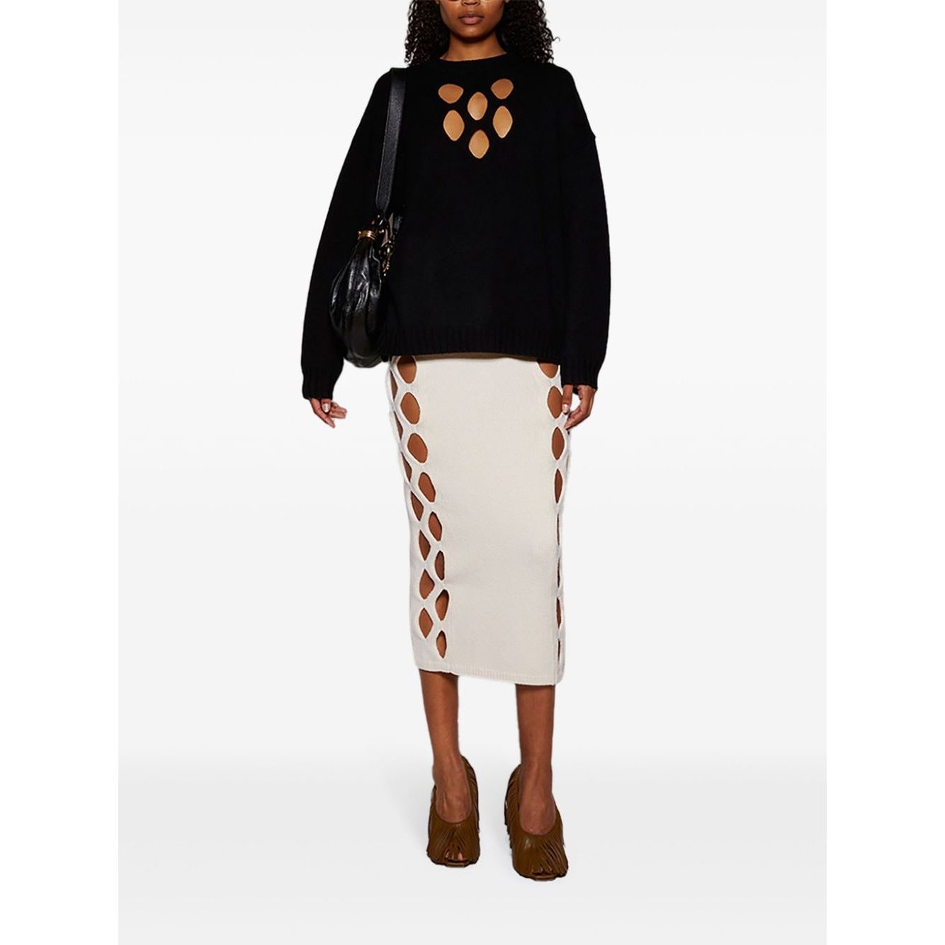 Chloè Chloé Small Bracelet Hobo Bag Handbag Chloè White Smoke