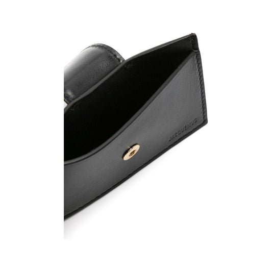 JACQUEMUS Wallets Black Wallets JACQUEMUS Dark Slate Gray