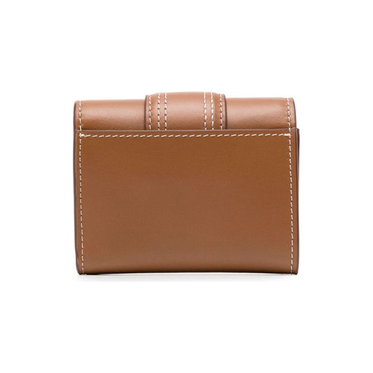 JACQUEMUS Wallets Leather Brown