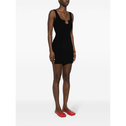 JACQUEMUS Dresses Black Dresses JACQUEMUS White Smoke