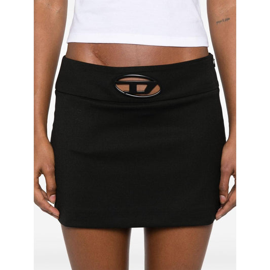 Diesel Skirts Black Skirts Diesel Light Gray