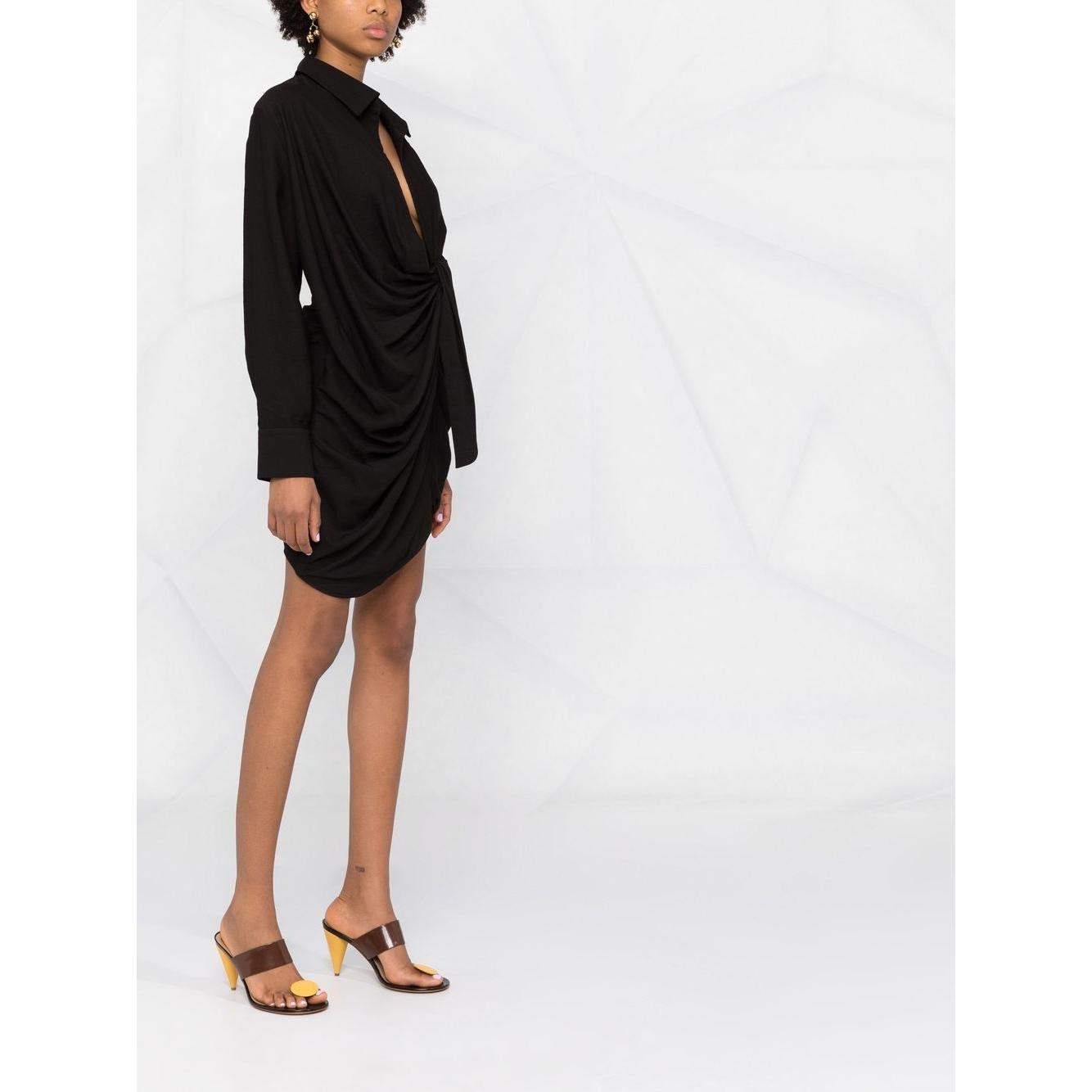 JACQUEMUS Dresses Black Dresses JACQUEMUS Lavender