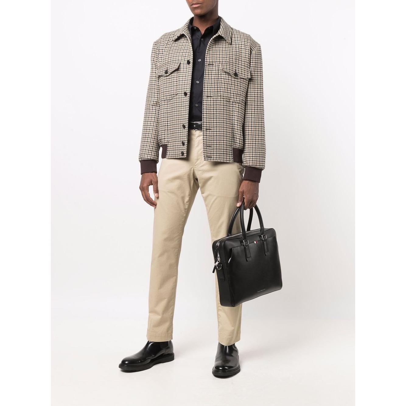 Emporio Armani logo-patch Longsleeved Shirt Shirts Emporio Armani Beige