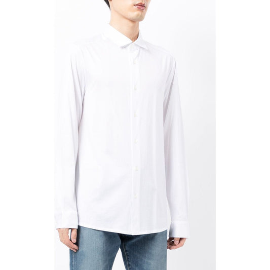 Emporio Armani jersey long-sleeve shirt Shirts Emporio Armani White Smoke