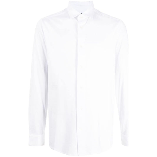 Emporio Armani jersey long-sleeve shirt Shirts Emporio Armani White Smoke