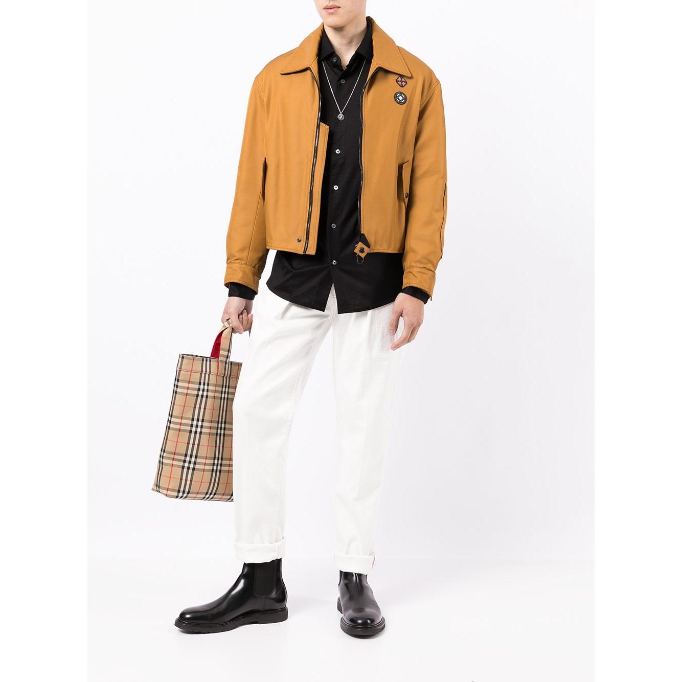 Emporio Armani stretch-fit button-up shirt Shirts Emporio Armani White Smoke
