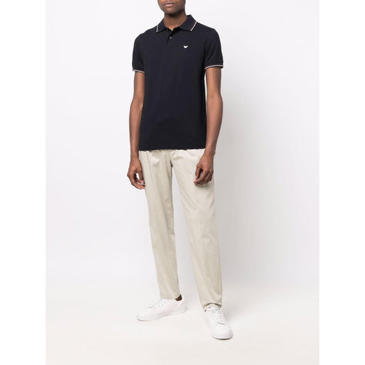 Emporio Armani polo shirt with logo Topwear Emporio Armani Beige