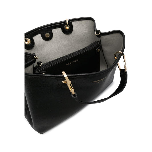 Emporio Armani printed logo tote bag Shopper Emporio Armani Black
