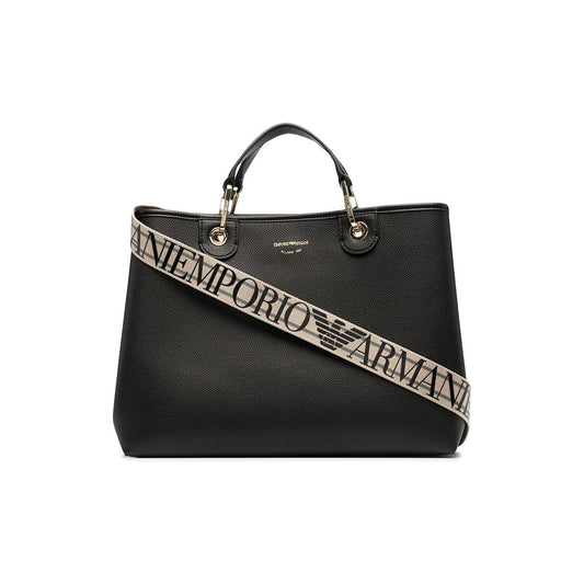 Emporio Armani printed logo tote bag Shopper Emporio Armani Dark Slate Gray