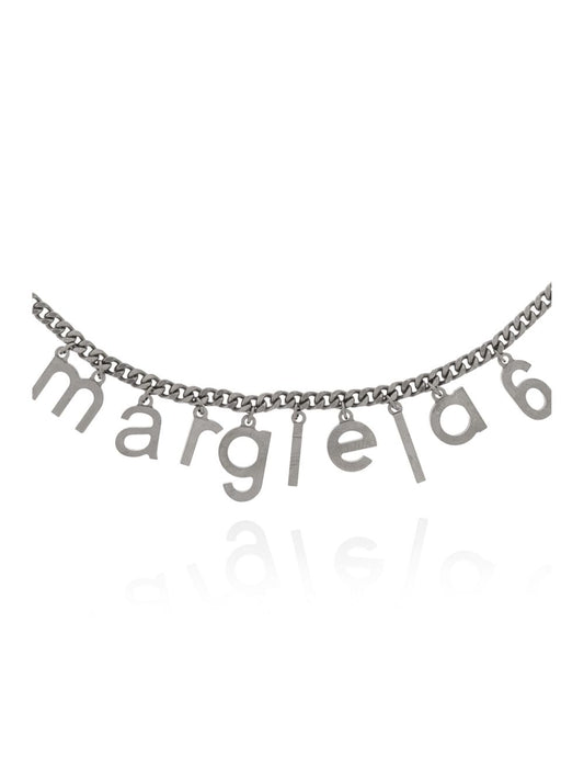 MM6 Maison Margiela Bijoux Silver Jewellery MM6 Maison Margiela Light Slate Gray